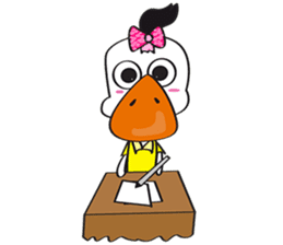 Family of Ducks (English version) sticker #11748935