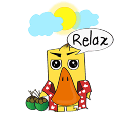 Family of Ducks (English version) sticker #11748936