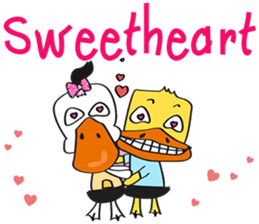 Family of Ducks (English version) sticker #11748938