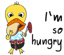 Family of Ducks (English version) sticker #11748941