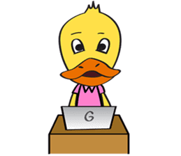 Family of Ducks (English version) sticker #11748947
