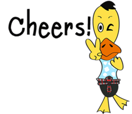 Family of Ducks (English version) sticker #11748954