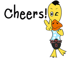 Family of Ducks (English version) sticker #11748954