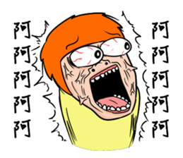 Onion Man 4 sticker #11749282