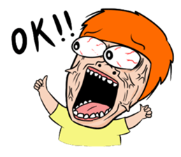 Onion Man 4 sticker #11749297