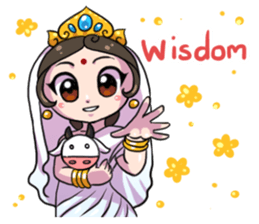 Little Beauty 1 sticker #11749617