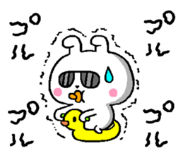 A little bad baby rabbit sticker #11749850