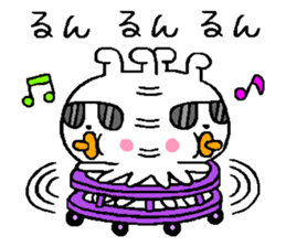 A little bad baby rabbit sticker #11749854