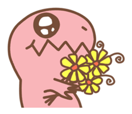 Pink Rex & Carrot Girl sticker #11750240