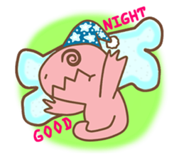 Pink Rex & Carrot Girl sticker #11750245