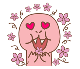 Pink Rex & Carrot Girl sticker #11750249