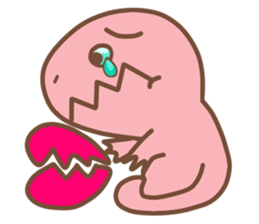 Pink Rex & Carrot Girl sticker #11750261