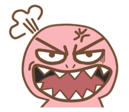 Pink Rex & Carrot Girl sticker #11750266