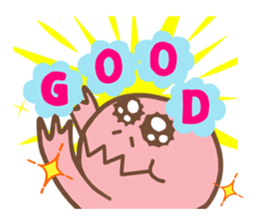 Pink Rex & Carrot Girl sticker #11750269