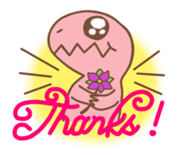 Pink Rex & Carrot Girl sticker #11750279
