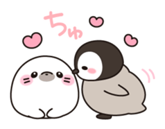 healing penguin(feeling of love ver.) sticker #11750294