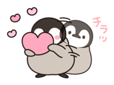healing penguin(feeling of love ver.) sticker #11750297