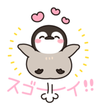 healing penguin(feeling of love ver.) sticker #11750310