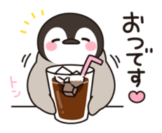 healing penguin(feeling of love ver.) sticker #11750312