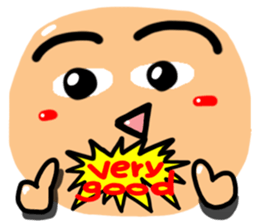 Big simple reaction 16. sticker #11750383