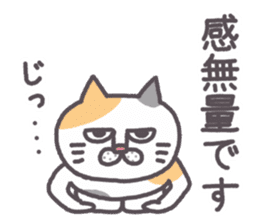 Of peaceful cat , happy every day sticker #11750660