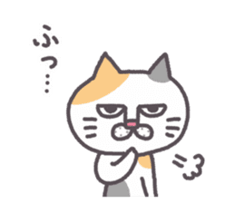 Of peaceful cat , happy every day sticker #11750669