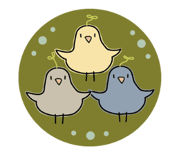 Birds in the happy days 2 sticker #11751115