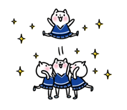 Cats to various support 2 Cheering ver sticker #11751256