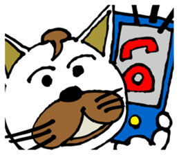 Antics cat _ slang sticker #11751487