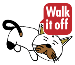 Antics cat _ slang sticker #11751490