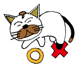Antics cat _ slang sticker #11751496
