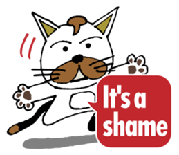 Antics cat _ slang sticker #11751497