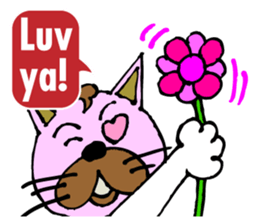 Antics cat _ slang sticker #11751506