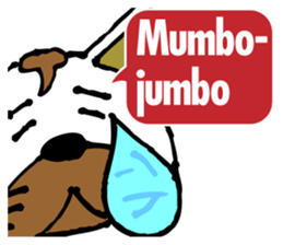 Antics cat _ slang sticker #11751507