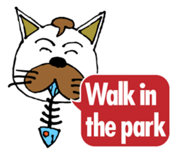 Antics cat _ slang sticker #11751513