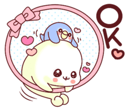 365days Fluffy seal! 40set sticker #11751521