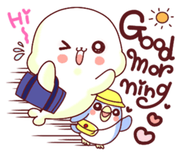 365days Fluffy seal! 40set sticker #11751524