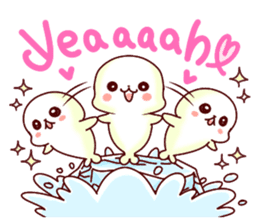 365days Fluffy seal! 40set sticker #11751529