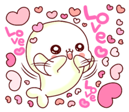 365days Fluffy seal! 40set sticker #11751531