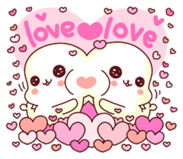 365days Fluffy seal! 40set sticker #11751532