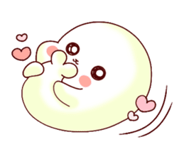 365days Fluffy seal! 40set sticker #11751536
