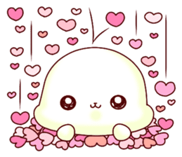 365days Fluffy seal! 40set sticker #11751539