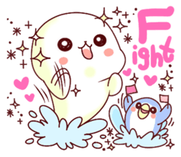 365days Fluffy seal! 40set sticker #11751545