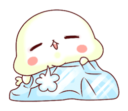 365days Fluffy seal! 40set sticker #11751550