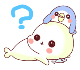 365days Fluffy seal! 40set sticker #11751552