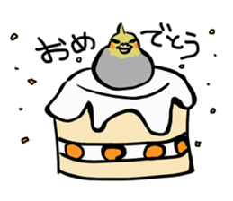 Cockatiel PenPen sticker #11752201