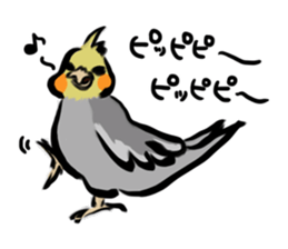 Cockatiel PenPen sticker #11752204