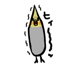 Cockatiel PenPen sticker #11752207