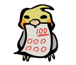 Cockatiel PenPen sticker #11752210