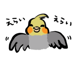 Cockatiel PenPen sticker #11752221